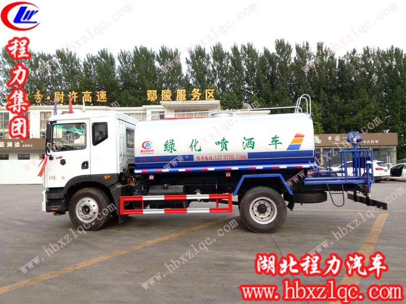 2019/6/5，河北滄州楊總在湖北程力訂購一輛12方東風(fēng)D9灑水車，單號：196006