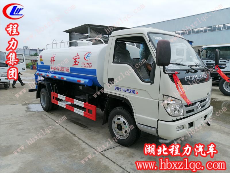2019/05/31 九江張總在程力專用汽車股份有限公司訂購一臺(tái)5噸國三灑水車，單號2019053