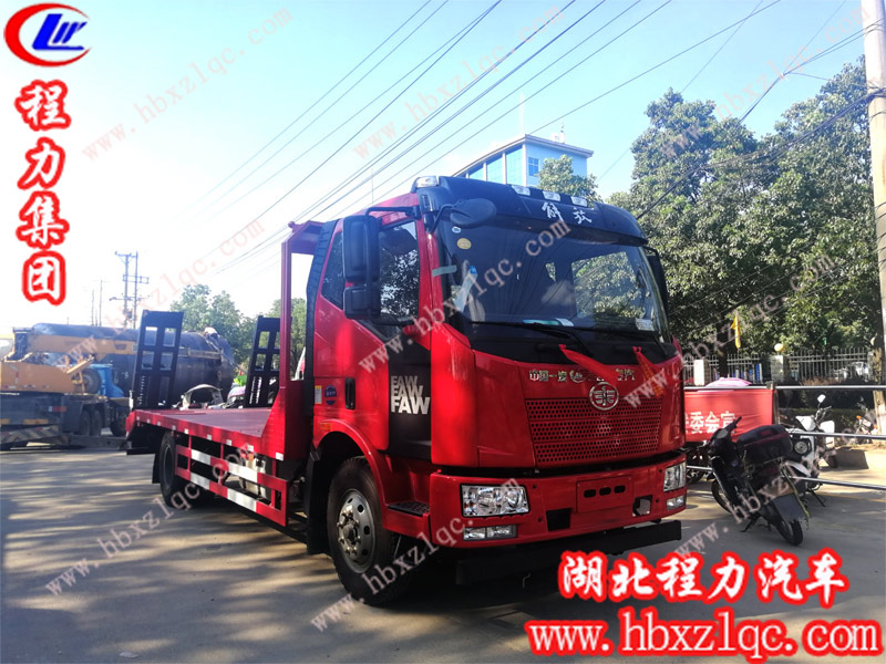 程力集團(tuán)解放J6平板運(yùn)輸車(chē)，助你財(cái)富翻倍，盆滿(mǎn)缽盈