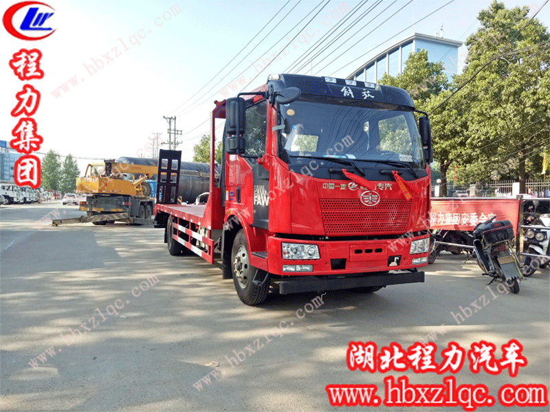 程力集團(tuán)解放J6平板運(yùn)輸車(chē)多少錢(qián)一輛？