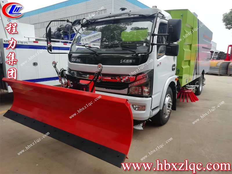 大雪封路，路面結(jié)冰車輛難走怎么辦，那就找湖北程力除雪鏟