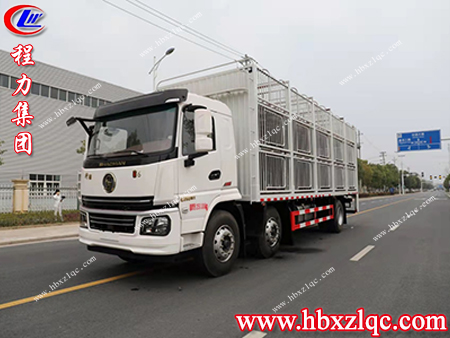 湖北程力牌陜汽翼6小三軸畜禽車，配置性能如何，一起來了解一下