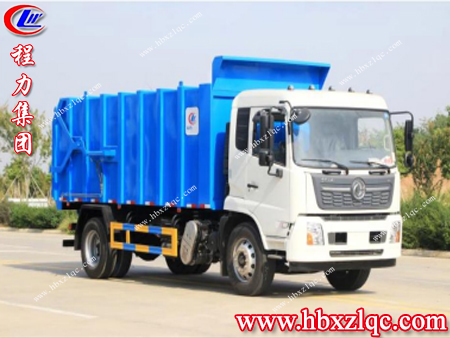 用于垃圾轉(zhuǎn)運(yùn)或卸料，處理城鎮(zhèn)垃圾的得力助手——對(duì)接式垃圾車